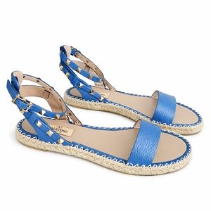 Valentino Rockstud Espadrille Sandal Size 39